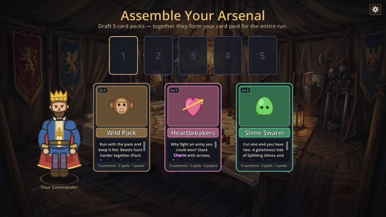 Warlords: Deckbuilding Autobattler Image