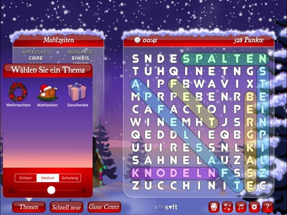 Weihnachten Wortsuche screenshot
