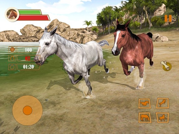 Wild Forest Horse Simulator Image