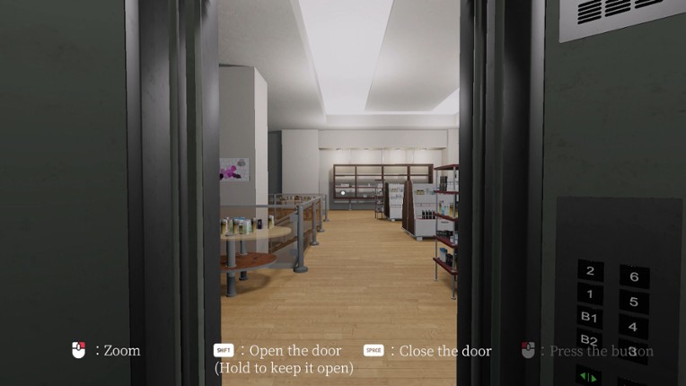 0th floor. - The cursed elevator to floor zero - screenshot