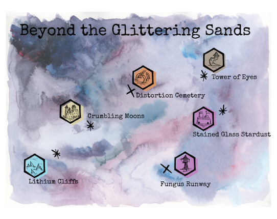 Beyond the Glittering Sands Game Cover