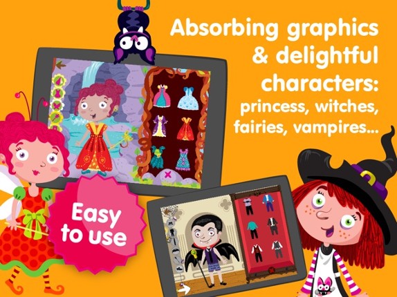 Dress Up Characters - Dressing Games for Toddlers screenshot