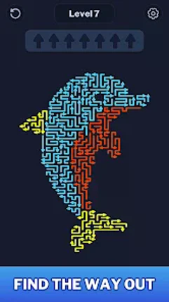 Arrow Puzzle: Color Match Game screenshot