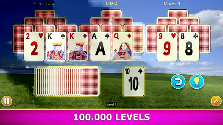 TriPeaks Solitaire Mobile screenshot