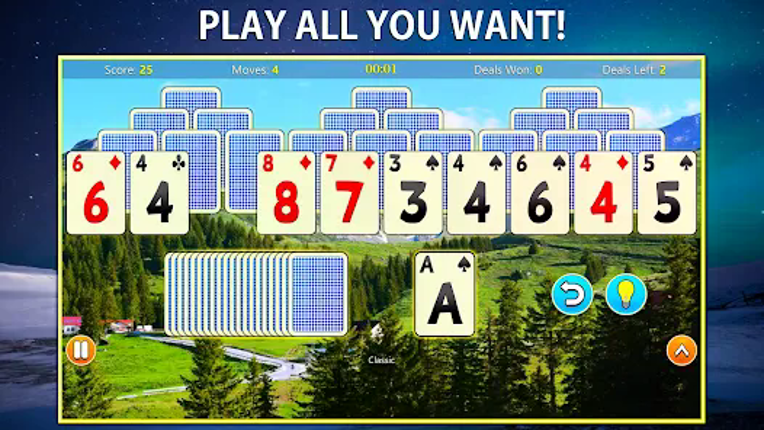 TriPeaks Solitaire Mobile screenshot