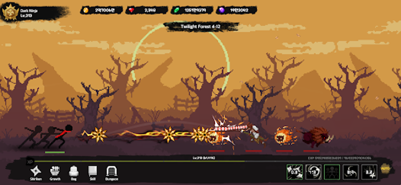 Dark Ninja: Idle RPG screenshot