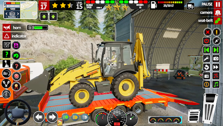 JCB Road Construction Game 3D Image