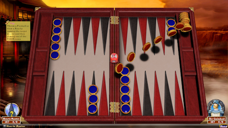 Hardwood Backgammon Pro screenshot