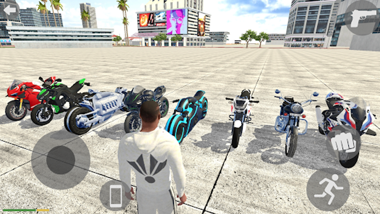 Indian Super Bikes 3D Image