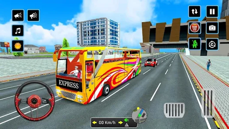 Bus Games Real Bus Driving 3D screenshot