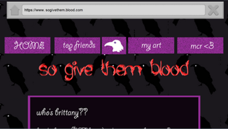 Homepage screenshot