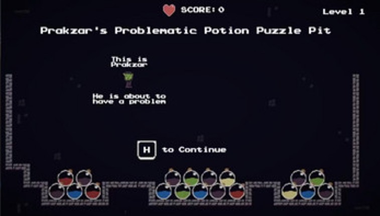 Prakzar's Problematic Potion Puzzle Pit screenshot