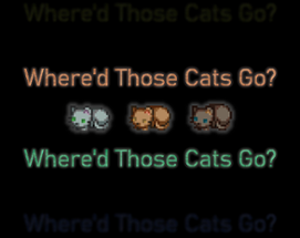 Where'd Those Cats Go? Image