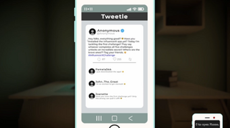 Influencer X screenshot