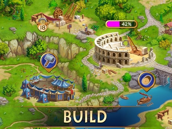 Jewels of Rome・Match-3 Empires screenshot