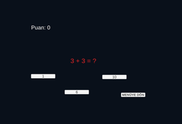 Matematik Testi Zeka Oyunu Image