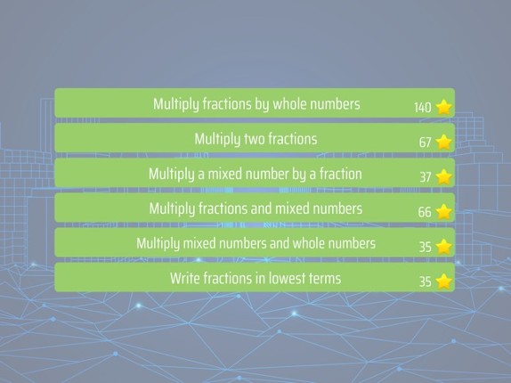 MathShot Multiplying Fractions Image