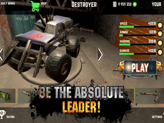 Monster Trucks Fighting 3D screenshot