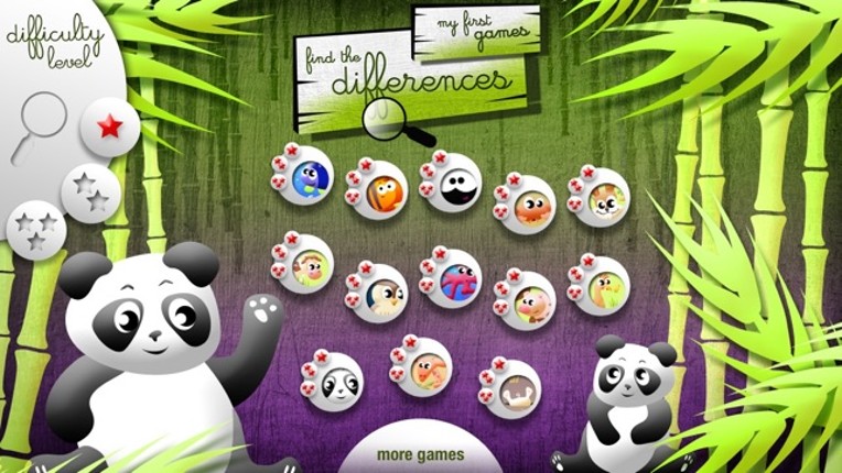 My First Games: Find the Differences - Free Game for Kids and Toddlers - Kid and Toddler App screenshot
