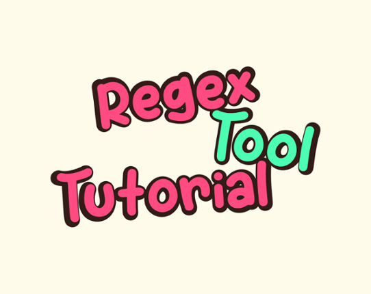 RegexToolTutorial Game Cover