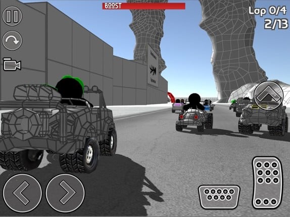 Stickman Car Racing screenshot