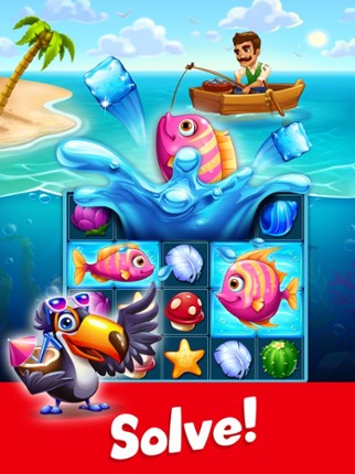 Tropic Trouble Match 3 Builder screenshot