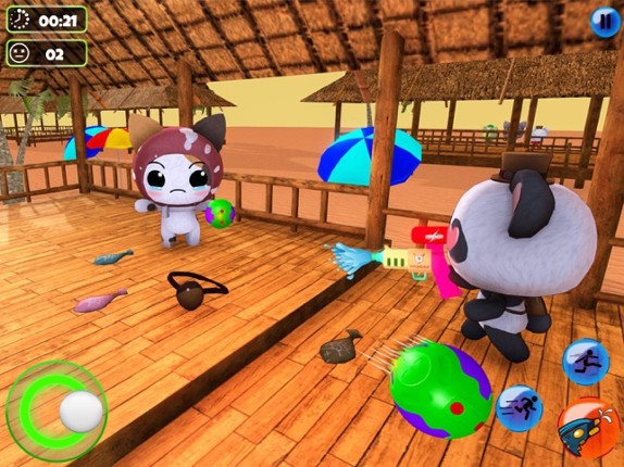 Water Park Battle Ground 3D Image