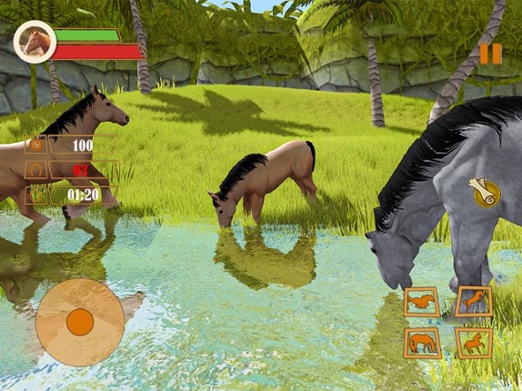 Wild Forest Horse Simulator screenshot