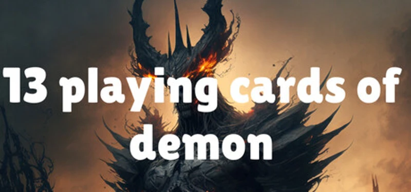13 Playing Cards Of Demon Game Cover