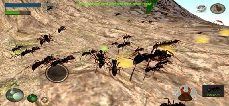 Ant Simulation 3D screenshot