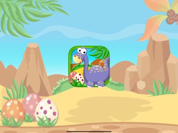 Baby Dinosaur With Top Rhymes Image