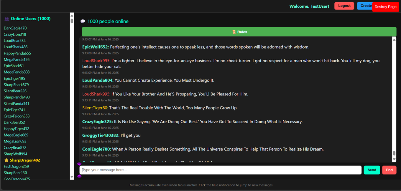 Games like Chat Room