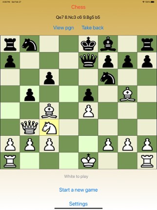 Chess - pgn Image