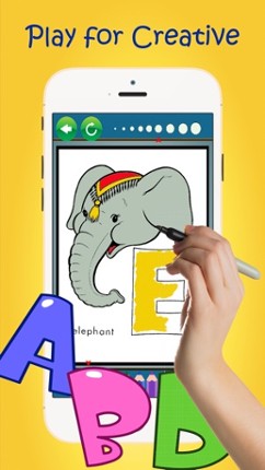 Color ME: ABC Coloring Book Pages Fun Kids Adults screenshot