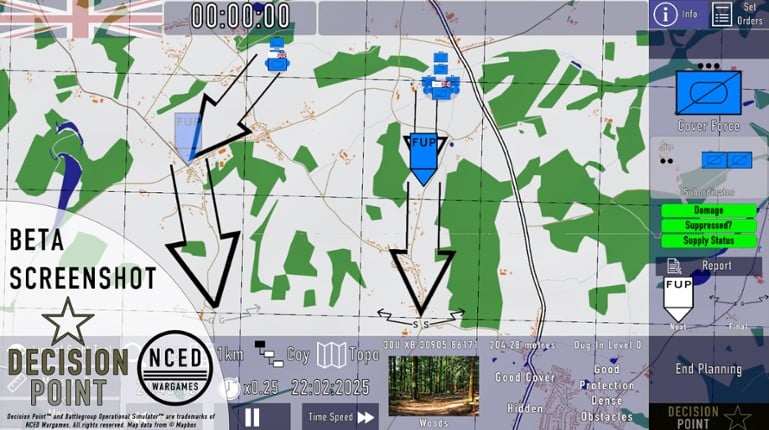 Decision Point: Battlegroup Operational Simulator screenshot