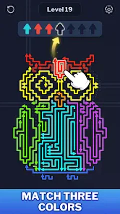 Arrow Puzzle: Color Match Game screenshot