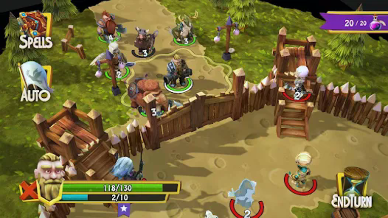 Heroes of Flatlandia screenshot