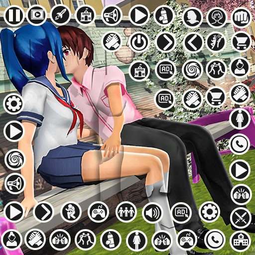 Games like Anime High School Girl Life 24