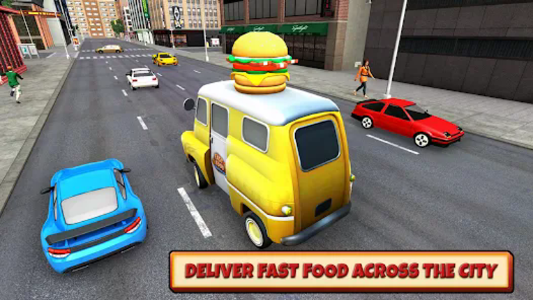 Fast Food Delivery Bike Game screenshot