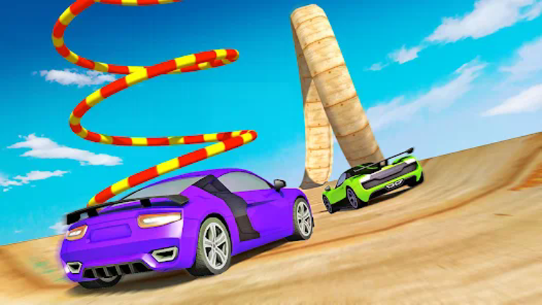 Mega Ramp Car Racing Impossibl screenshot