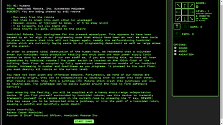 Homicidal Robots, Inc Image