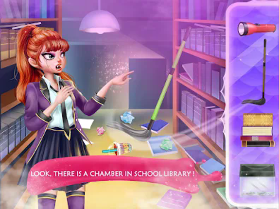 Secret High School 6 - Library Image