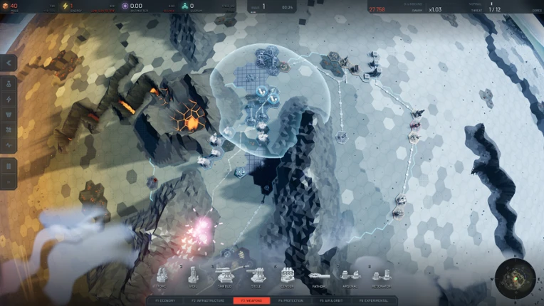 Hexfall: Planetary Defense Image