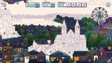 Hidden Cats in Spooky Town Image