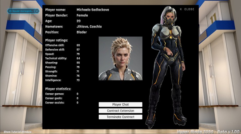 HyperBlade 2050 - Dystopian Sports Manager screenshot