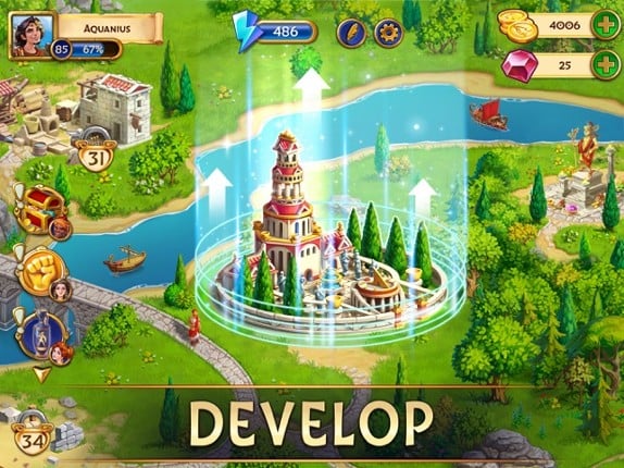 Jewels of Rome・Match-3 Empires screenshot