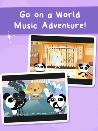 Kids Music Games: Panda Corner screenshot