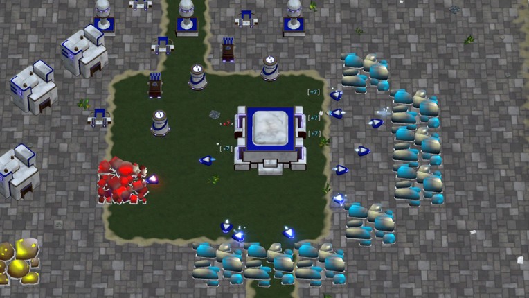 Neon Marble Rust screenshot