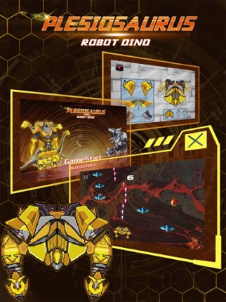 Plesiosaurus: Robot Dinosaur - Trivia & Funny Puzzle & Dragon Free Game screenshot