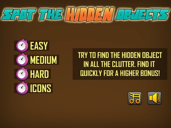 Spot The Hidden Objects - Free Kids Puzzle Games screenshot